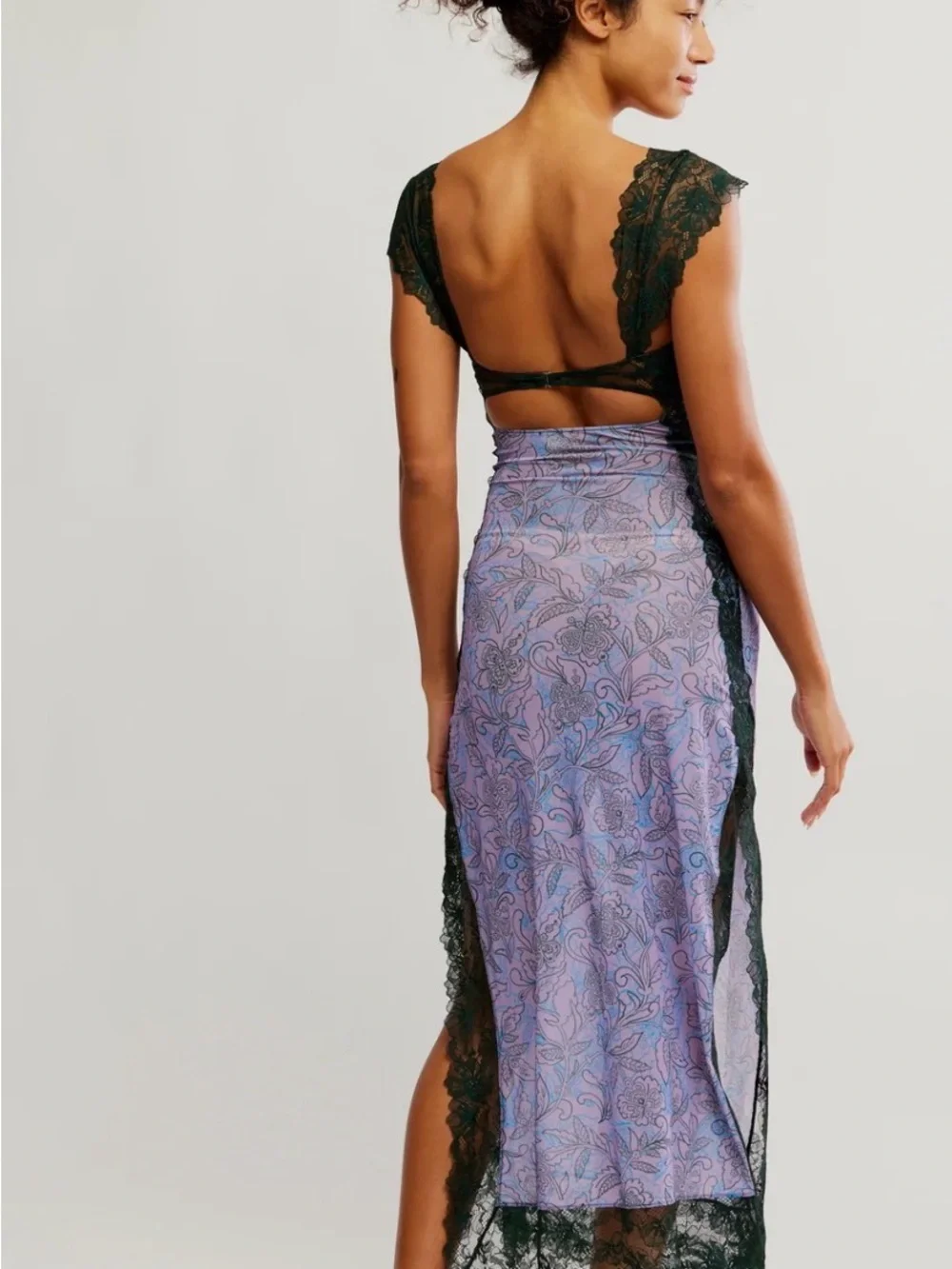 🆕Bnwt Free People Suddenly Fine Maxi Slip Dress - Picture 3 of 12